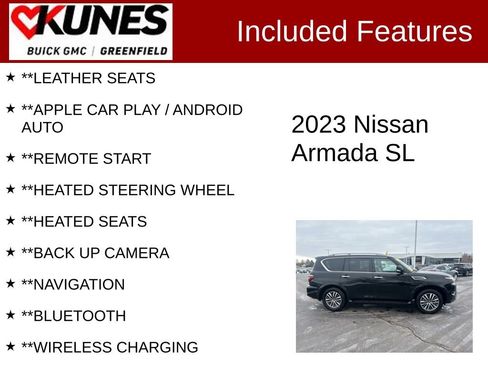 Used 2023 Nissan Armada SL image 2