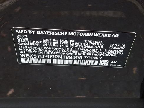 Certified 2023 BMW X3 xDrive30i w/ Convenience Package w/ZPA AWD/4WD image 25