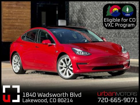 Used 2018 Tesla Model 3 Long Range AWD/4WD image 1