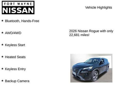 Used 2026 Nissan Rogue SL image 7