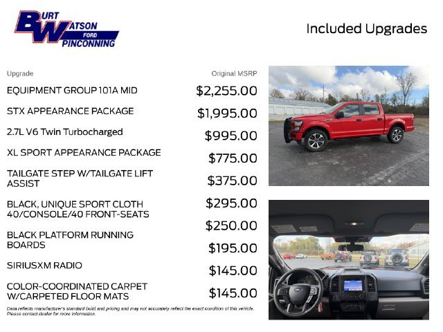 Used 2019 Ford F150 XL w/ Equipment Group 101A Mid AWD/4WD image 4