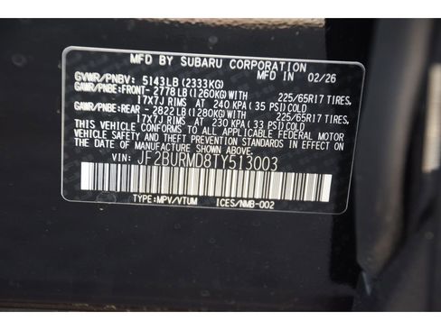 New 2026 Subaru Outback Wilderness AWD/4WD image 25
