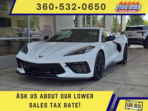 New 2026 Chevrolet Corvette Stingray Coupe w/ Battery Protection Package RWD image 1