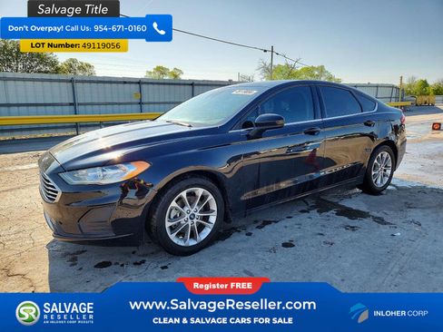 Used 2019 Ford Fusion SE FWD image 1