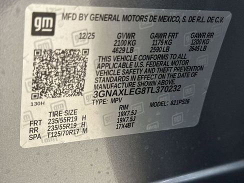 New 2026 Chevrolet Equinox RS w/ Convenience Package III image 34