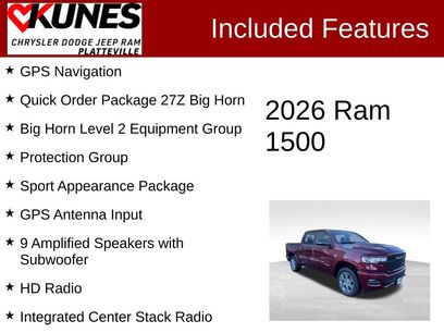 New 2026 RAM 1500 Big Horn