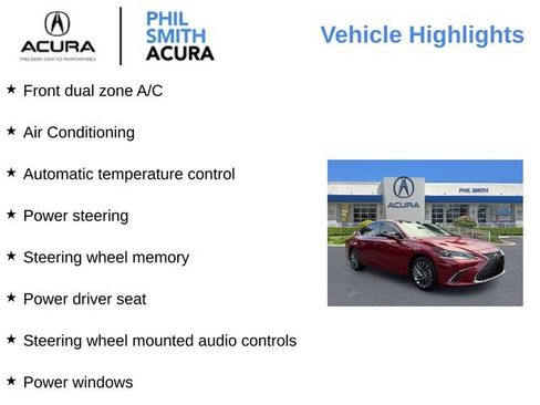 Used 2025 Lexus ES 350 Ultra Luxury w/ Accessory Package (Z2) FWD image 12