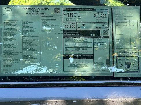 New 2026 Nissan Armada PRO-4X w/ Captain's Chari Seat Package image 9