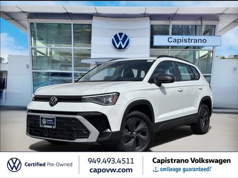 Certified 2025 Volkswagen Taos S FWD image 1
