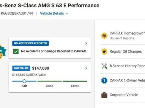 Certified 2024 Mercedes-Benz S 63 AMG S image 3