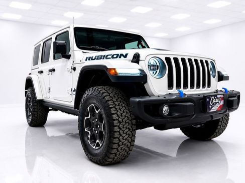 Used 2023 Jeep Wrangler Unlimited Rubicon 4xe w/ Steel Bumper Group AWD/4WD image 4