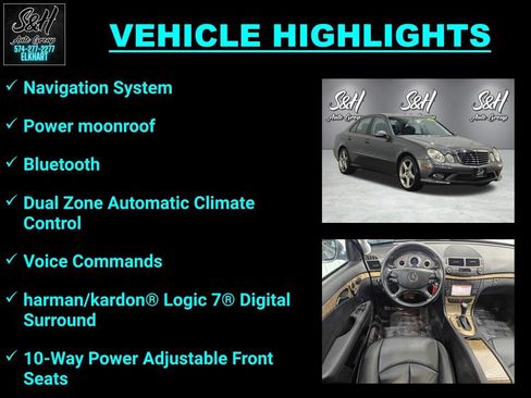 Used 2009 Mercedes-Benz E 350 4MATIC Sedan image 3