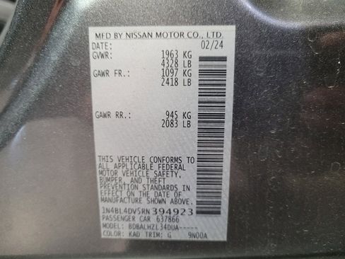 Used 2024 Nissan Altima 2.5 SV image 33