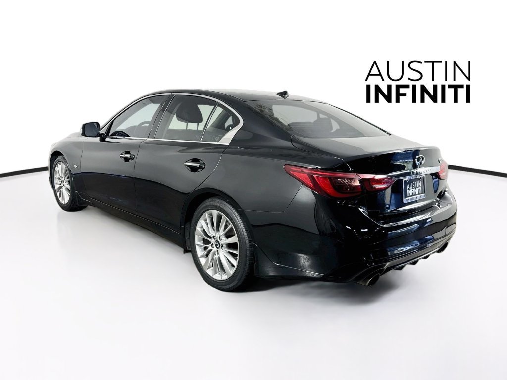 Certified 2019 INFINITI Q50 Luxe w/ Essential Package (3.0T Luxe) RWD image 5
