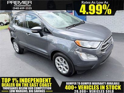 Used 2021 Ford EcoSport SE w/ Interior Protection Package