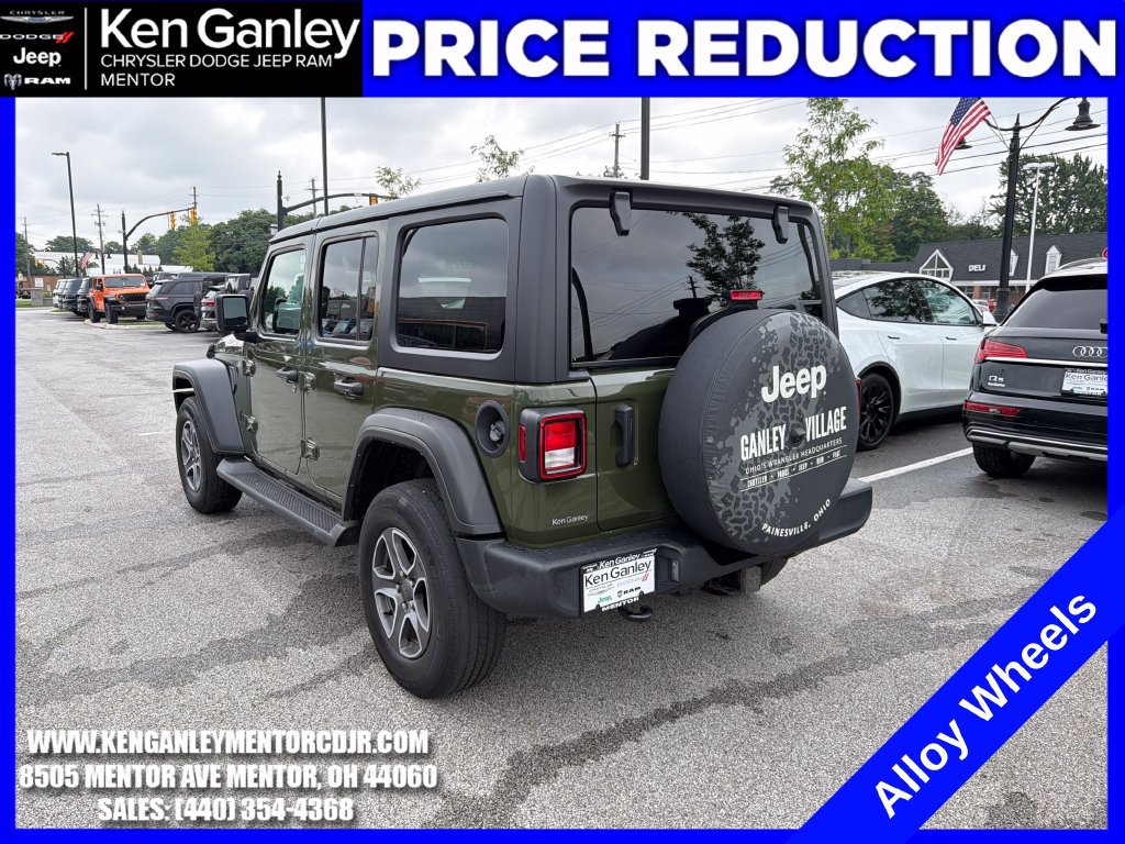 Certified 2022 Jeep Wrangler Unlimited Sport AWD/4WD image 7