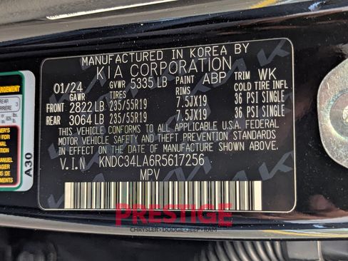 Used 2024 Kia EV6 Light RWD image 32