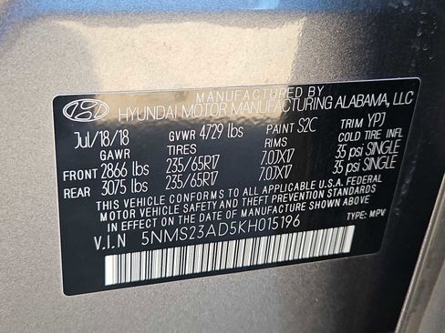 Used 2019 Hyundai Santa Fe SE image 36