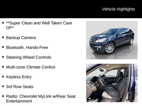Used 2015 Chevrolet Traverse LT w/ Traveler's Package FWD image 26