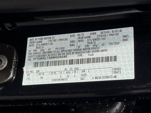 New 2025 Ford F150 Lightning Lariat image 25