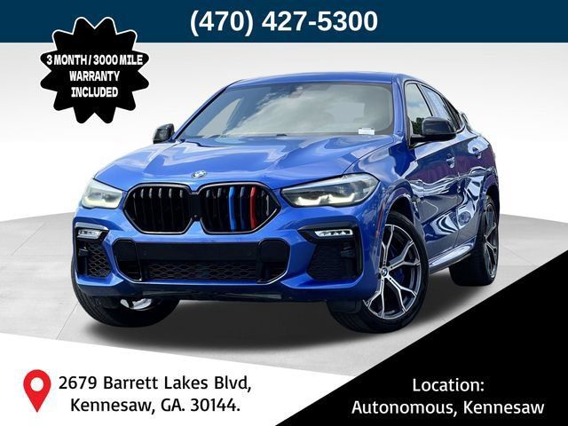 Used 2020 BMW X6 M50i AWD/4WD image 1