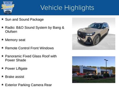 New 2026 Ford Explorer ST w/ Sun And Sound Package