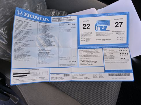 Used 2007 Honda Element EX image 26