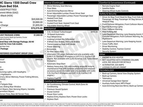 Certified 2023 GMC Sierra 1500 Denali w/ Technology Package image 20