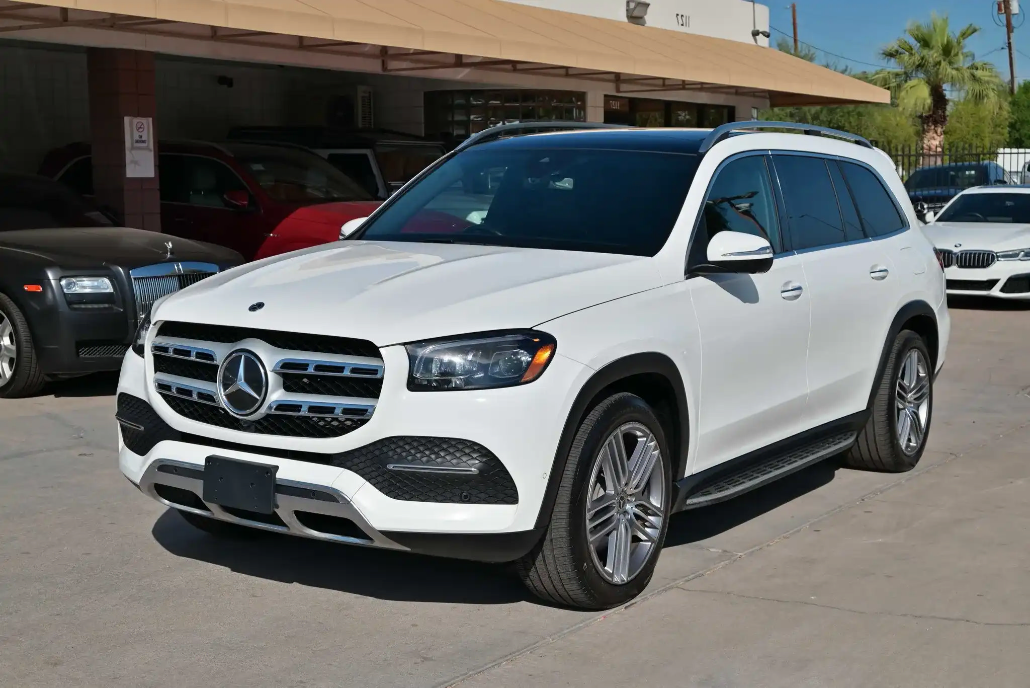 Used 2021 Mercedes-Benz GLS 450 4MATIC image 1