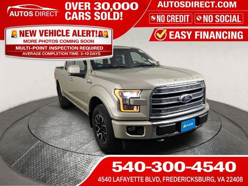 Used 2017 Ford F150 Limited w/ Trailer Tow Package AWD/4WD image 1