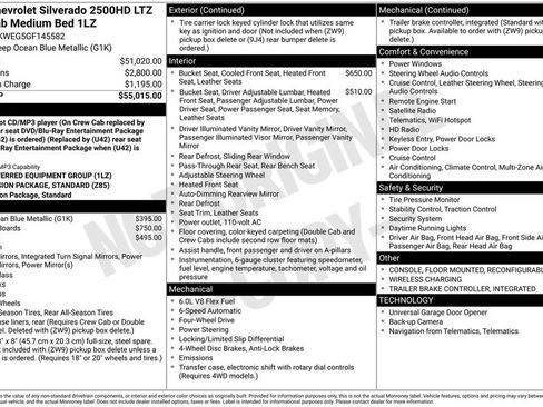 Used 2016 Chevrolet Silverado 2500 LTZ image 13