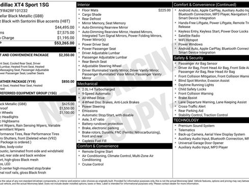 Certified 2024 Cadillac XT4 Sport image 3