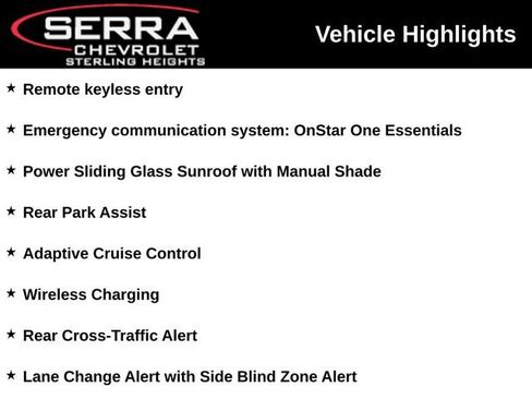 Used 2025 Chevrolet Trax RS w/ Sunroof Package FWD image 5