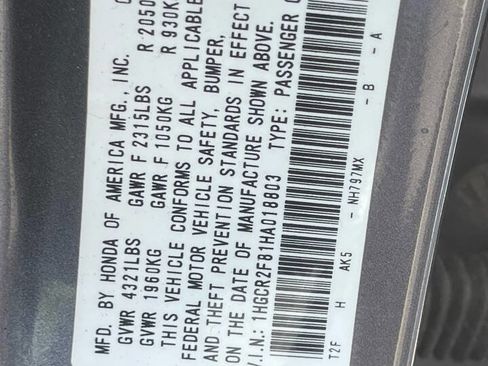 Used 2017 Honda Accord EX-L image 32