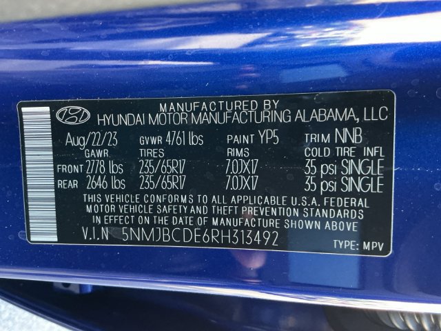 Used 2024 Hyundai Tucson SEL AWD/4WD image 24
