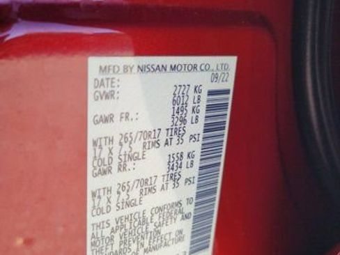 Certified 2023 Nissan Frontier PRO-4X w/ Pro-4X Premium Package image 33