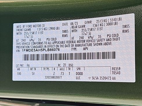 Used 2023 Ford Bronco Big Bend image 34