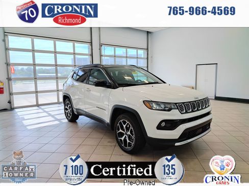 Used 2025 Jeep Compass Limited AWD/4WD image 1