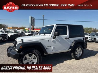 Used 2017 Jeep Wrangler Sport w/ Quick Order Package 24S