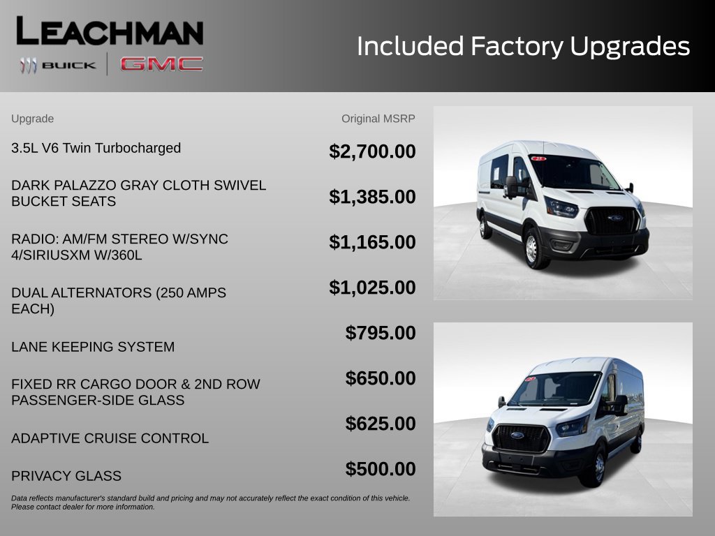 Used 2025 Ford Transit 350 148 Medium Roof AWD image 10