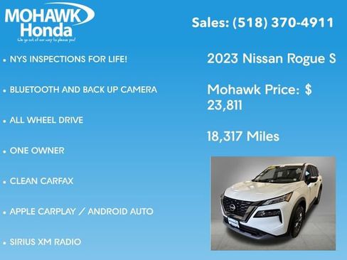 Used 2023 Nissan Rogue S AWD/4WD image 7