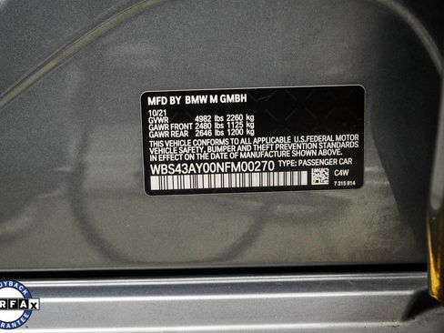 Used 2022 BMW M3 Competition w/ Executive Package image 43