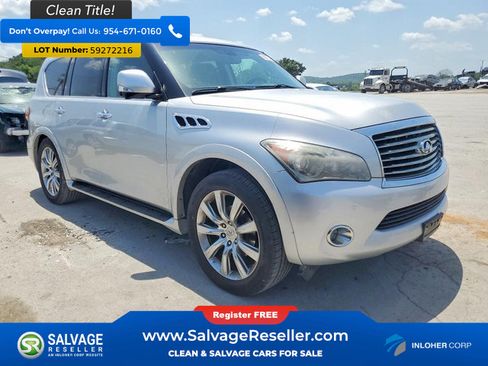 Used 2012 INFINITI QX56 4WD w/ Theater Pkg image 5