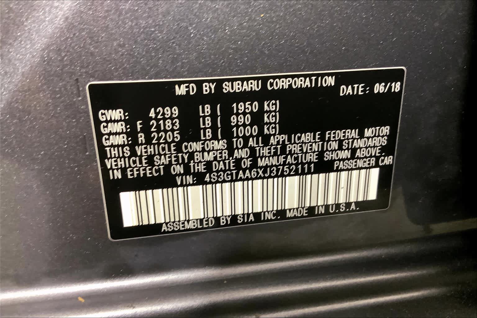 Used 2018 Subaru Impreza 2.0i AWD/4WD image 37