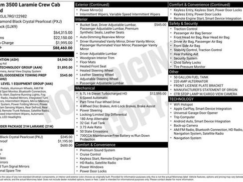 Used 2024 RAM 3500 Laramie w/ Night Edition image 36