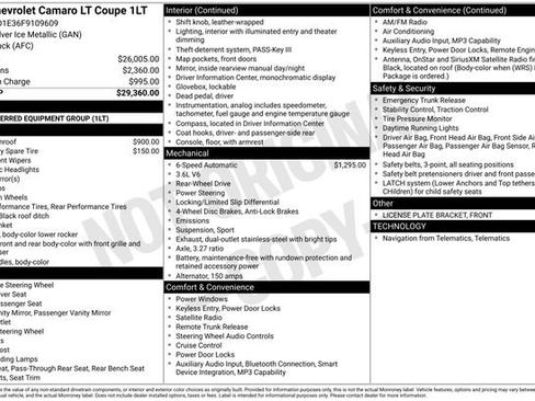 Used 2015 Chevrolet Camaro LT image 10