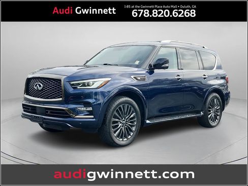 Used 2022 INFINITI QX80 Premium Select w/ Cargo Package RWD image 1