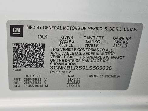 Used 2020 Chevrolet Blazer Premier w/ Driver Confidence II Package image 36