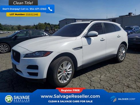 Used 2017 Jaguar F-PACE Prestige AWD/4WD image 1