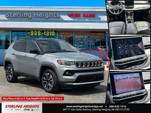 Used 2023 Jeep Compass Limited AWD/4WD image 1